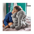 thumbnail image 5 of Peluche Almohada Elefante Grande Bebé 65 cm Belug Gris, 5 of 5