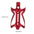 thumbnail image 4 of relayinert SWTXO Bicycle Water Bottle Holder Mountain Bike Cup Rack Outside Riding Beverage Cage Bracket Screws Accessories Red Double Side 1Set, 4 of 6