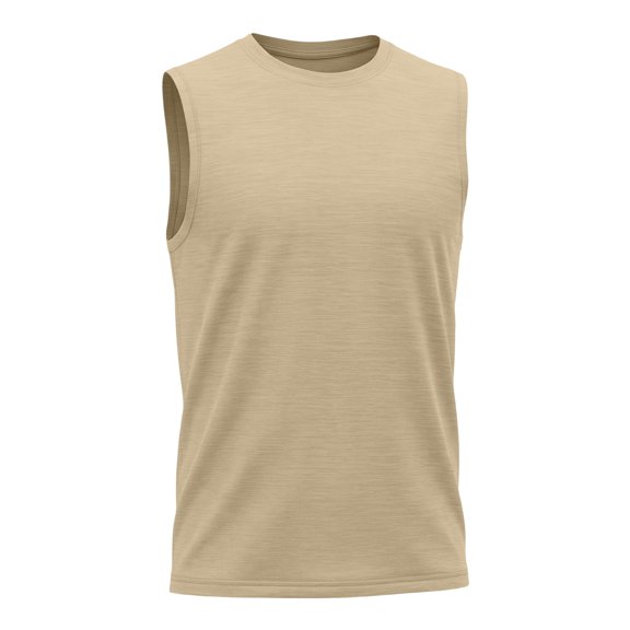 Mercatoo Kids Boys Plain Sleeveless Tank Tops Tween Boys Summer Athletic Casual Crew Neck Soft Undershirt Autumn Versatile Tees