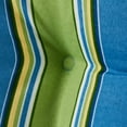 thumbnail image 6 of Greendale Home Fashions Tufted Outdoor 20'' x 20'' Seat Cushion, Set of 2, Cayman Stripe, 6 of 9
