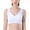 White, variant on Women Plus Size Seamless Bra 3-pack Breathable Everyday Comfortable Mesh Yoga Sports Bra Wireless with Pads