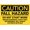 Warning Sign 3, variant on Caution Eye Protection/Gloves/Aprons Chemical Sign - 12×8 Inches, OSHA PPE Metal Tin Sign, No.3106 Personal Protective Equipment Alert