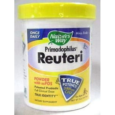 ネイチャーズウェイ プリマドフィルス ロイテリ プロバイオティクス パウダー 30億CFU 141.75g Nature's Way Primadophilus Reuteri Probiotic Powder