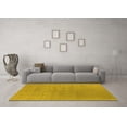 thumbnail image 3 of Ahgly Company Indoor Rectangle Oriental Yellow Industrial Area Rugs, 2' x 4', 3 of 4