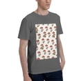thumbnail image 2 of Bingfone Mushroom Men'S Loose Fit Short-Sleeve Pocket T-Shirt, 2 of 7