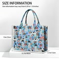 thumbnail image 3 of Large Capacity Tote Bag,German Shorthaired Pointer Dog and Flower Handbag Fashion Luxury Tote Bag,15.7"x13"x 5.1" Inches,Laptop Compatible, 3 of 6