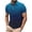 Blue, variant on Mens Golf Shirts Short Sleeve Button Up Lapel Shirts Gradient Color Moisture Wicking Tops Plus Size Stretchy Collar Shirts Blue XL