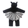 thumbnail image 4 of Baby Toddler Bat Kids Long Sleeve Hooded Romper Jumpsuit Unisex Halloween Outfit Party Clothes Size 3-18 Months, 4 of 6