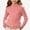 Pink, variant on Afuyipoi Girls Ribbed Turtleneck Pullover Sweater 100% Cotton for Kids Size 0-12Y Fall Winter School Layering Pink Size 3T