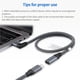 thumbnail image 2 of Seitruly Cable USB PD 100W Cable de carga Flexible Línea de carga rápida para teléfono móvil Interfaz tipo C Cable de transmisión de datos a Teléfono y Comunicación No.1, 2 of 6