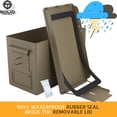 thumbnail image 5 of Solid Tactical 50 Cal Metal Ammo Can with Welded Locking Kit - Military and Army M2A1 Metal Ammo Cans for Long Term Storage Case, Waterproof Metal Storage Box in FDE Brown, 5 of 11