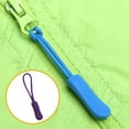 thumbnail image 2 of Linyer 8 Pieces Zipper Pull Puller Lightweight Rope Fixer Multi-Purpose Replacement Buckle Bags Suitcase Accessories Textiles Purple, 2 of 4