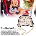 thumbnail image 4 of Bandeja Del Asiento De Coche Del Niño, Multifuncional Portátil Lindo Plegable De La Bandeja De La Seguridad Del Asiento De Coche Para El Hogar, 4 of 7