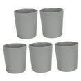 thumbnail image 4 of FRCOLOR  5 Pcs Plastic Flowerpots Plants Nursery Potting Sunflower for Grey, 4 of 8