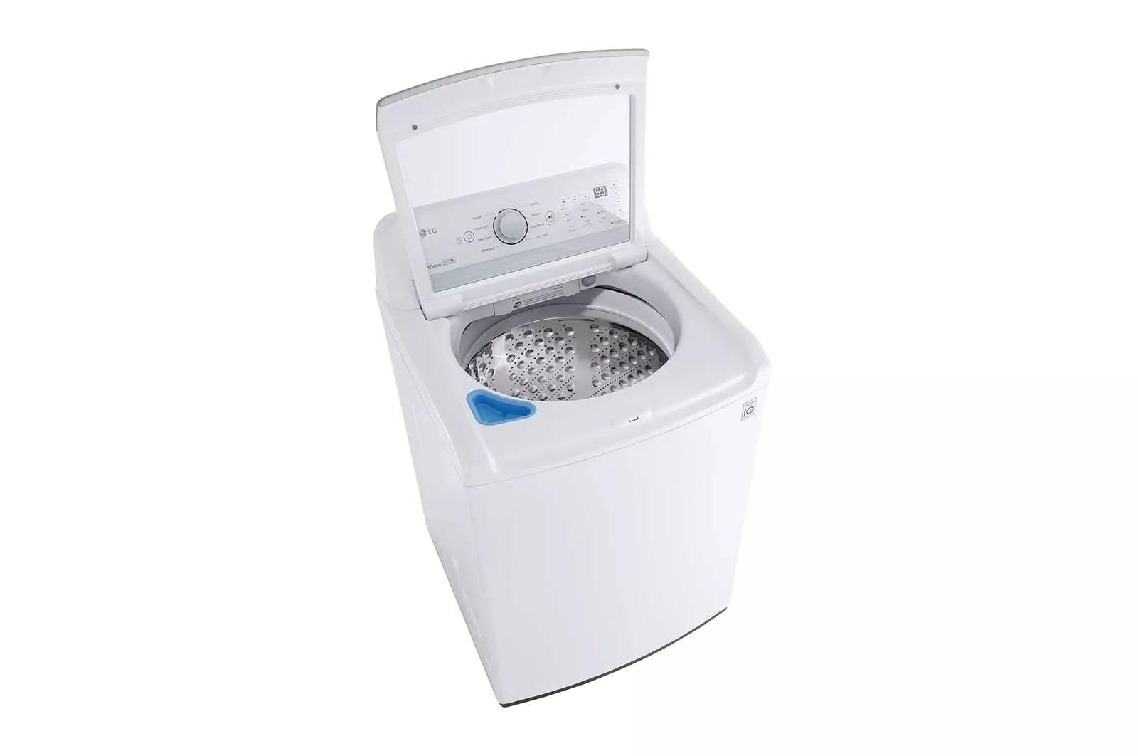 Lg Wt7150c 27" Wide 5 Cu. Ft. Energy Star Certified Top Loading Washing Machine - White - image 3 of 5