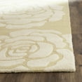 thumbnail image 3 of SAFAVIEH Cambridge Permelia Geometric Wool Area Rug, Light Gold/Ivory, 3' x 5', 3 of 7