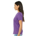 thumbnail image 2 of BELLA + CANVAS Women's Relaxed Triblend Short Sleeve V-Neck Tee, 2 of 5