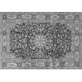 thumbnail image 1 of Ahgly Company Indoor Rectangle Medallion Gray Traditional Area Rugs, 2' x 5', 1 of 1