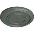 thumbnail image 3 of Ekena Millwork 12 5/8"OD x 1 1/8"P Federal Roped Small Ceiling Medallion (Fits Canopies up to 6"), Hand-Painted Cloud Burst Crackle, 3 of 7