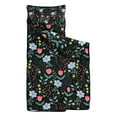 thumbnail image 2 of Pioneer Flower Floral Print Pattern Toddler Nap Mats for Kids Preschool,Sleeping Mat Bag or Kids,Toddler Sleeping Bag,Toddler Nap Mat or Daycare, 2 of 6