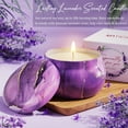 thumbnail image 5 of Birthday Gifts for Women, 10 Pcs Lavender Relaxing Spa Gifts Basket Self Care Gifts Thank You Gifts Bath Set for Her, Purple, 5 of 8