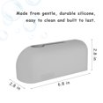 thumbnail image 3 of Cubierta de silicona suave para grifo de bañera Roslim, seguridad, gris, 3 of 6