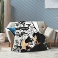 thumbnail image 5 of Aizawa Shota Anime Blanket Ultra Soft Throw Flannel Blankets For Sofa Bedroom Living Room Couch Camping Travel, 5 of 9