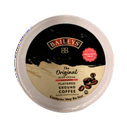 Baileys The Original Irish Cream Non Alcoholic Flavored Ground Coffee Pods - 72 Count