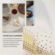 thumbnail image 4 of Gold Dot Cocktail Napkins (50 Pack)3-Ply Paper Napkins with Gold Foil Polka Dots Perfect for Birthda, 4 of 5