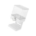 thumbnail image 1 of Dry Food Cereal Food Storage Coffee Beans Oat Nuts Rice Dispenser Cans White, 1 of 8
