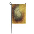 thumbnail image 1 of POGLIP Spherical Hi Res Retro Patterns Yellow Beige Garden Flag Decorative Flag House Banner 12x18 inch, 1 of 1
