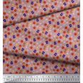 thumbnail image 3 of Soimoi Rayon Crepe Fabric Trophy,Timer Clock & Basketball Sports Printed Fabric 1 Yard 46 Inch Wide, 3 of 3