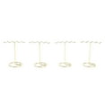 thumbnail image 2 of 4 Pack Jewelry Holder Stand, Metal Jewelry Display Rack Holder Stand Small Jewelry Display Stand Vertical Type Bracelet Display Stand Stable Support Portable for Display Jewelry, 2 of 7
