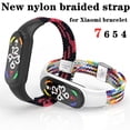 thumbnail image 2 of Correa De Silicón y Nylon + Hebilla Unisex Para Smart Watch De Xiaomi Compatible Con De Mi Band 7 / 6 / 5 / 10, 2 of 5