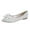 Silver, variant on Sngxgn Women's Flats Shoes Ballet Flats Dress Shoes Comfortable Slip on Shoes for Women(Silver,38)