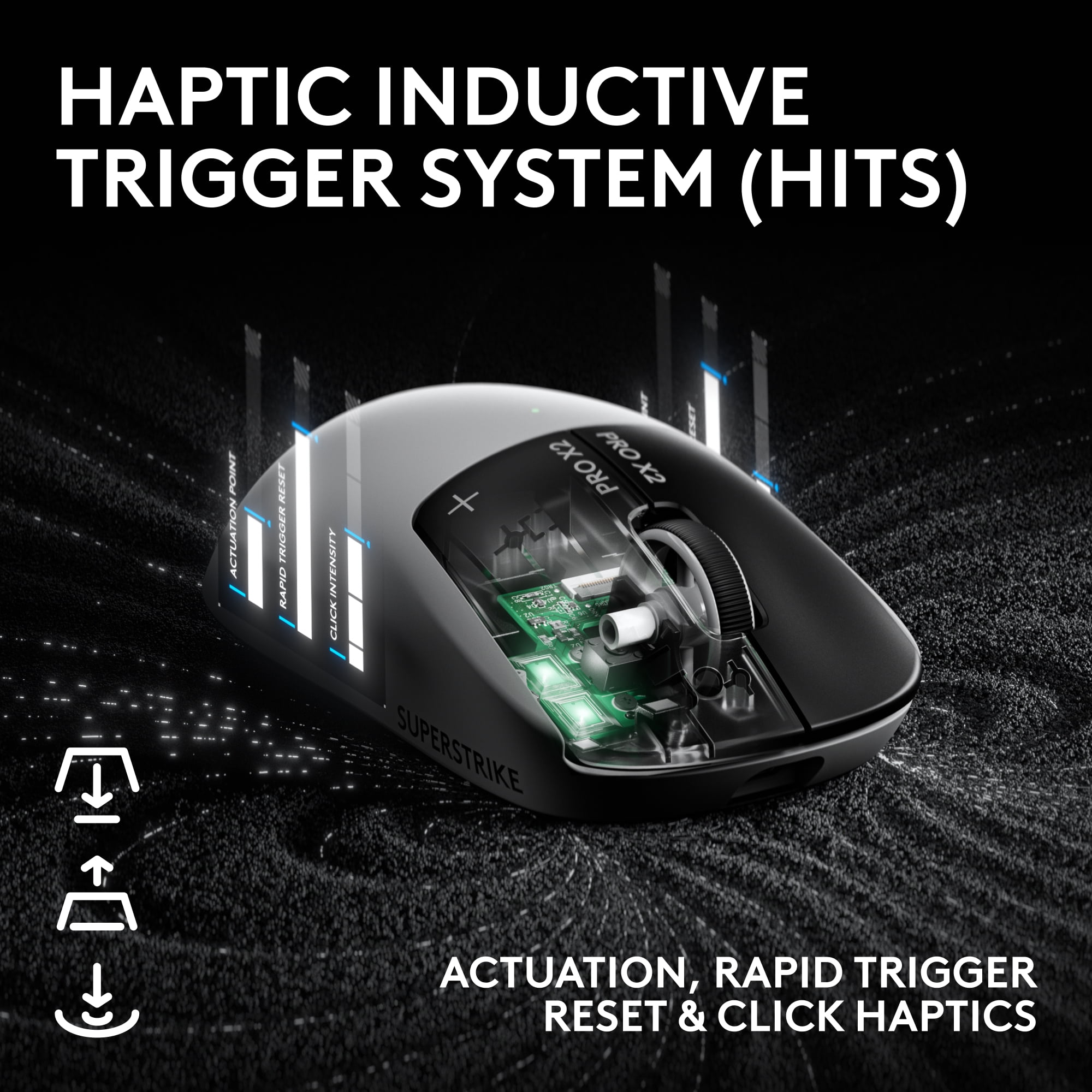 新品未開封 PRO X2 SUPERSTRIKE LIGHTSPEED Pro X2 Superstrike Lightspeed Wireless Gaming Mouse: Electronics