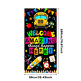 thumbnail image 2 of Colorful Design Welcome Banner Polyester Material School Decor for Classroom Decoration Educational Events Kids, 2 of 7
