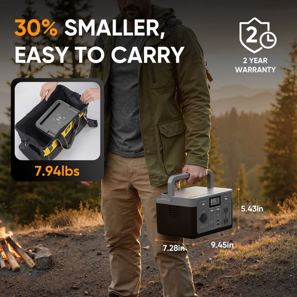 Steelite Portable Power Station 300W (600W Peak) ,192Wh (60,000mAh