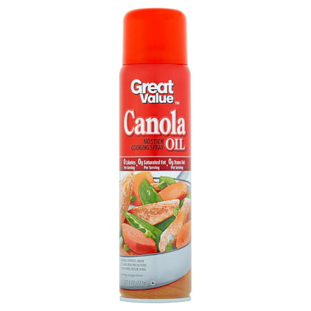 (3 Pack) Great Value Canola Oil Cooking Spray, 8