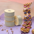thumbnail image 3 of The Beadsmith Nymo Thread – 10-Pack Sterling Color – Size D, .30mm Diameter, 64 Yard/58.5 Meter Spool – Made of Nylon – Bead Embroidery & Weaving, Off Loom & Loom Work and DIY Craft Projects, 3 of 8