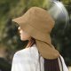 thumbnail image 5 of Sombrero de pescador fino de verano Sombrero plegable para el sol: tela, secado rápido, protección UV, gorra para almacenamiento en viajes y excursiones al aire libre, 5 of 5