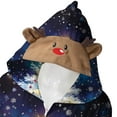 thumbnail image 4 of SwiftWear Christmas Matching Family Onesie Pajamas Long Sleeve One Piece Pajamas with Cute Elk Antler Hood Cozy Sleepwear, 4 of 6