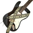 thumbnail image 6 of Ace Guitar Strap Vintage Style Jacquard Weave Old Gold, 6 of 8