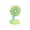 Green, variant on COM1950s Desk Fan USB Rechargeable, Quiet Portable Mini Fan, Compact Small Desktop Fan with 3 Speeds, Below 36dB Low Noise, for Office, Study Table, and Home Use