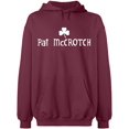 thumbnail image 2 of OXI Hoodie Sweatshirt - Basic Casual Hoodie for Men's and Women Fleece Hoodie Long Sleeve - Maroon Medium, 2 of 3