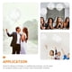 thumbnail image 3 of Kit de 10 globos transparentes para fiestas de cumpleaños, festivales, bodas, globos Bobo, 3 of 5