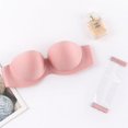thumbnail image 1 of 1pcs Bra Push Up Clear Back Straps Wedding Party Invisible Bra Strapless Padded, 1 of 5