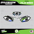 thumbnail image 3 of Kalair GFX Graphics Kit for Kawasaki KLX250 (2008-2020) Division Series, 3 of 5