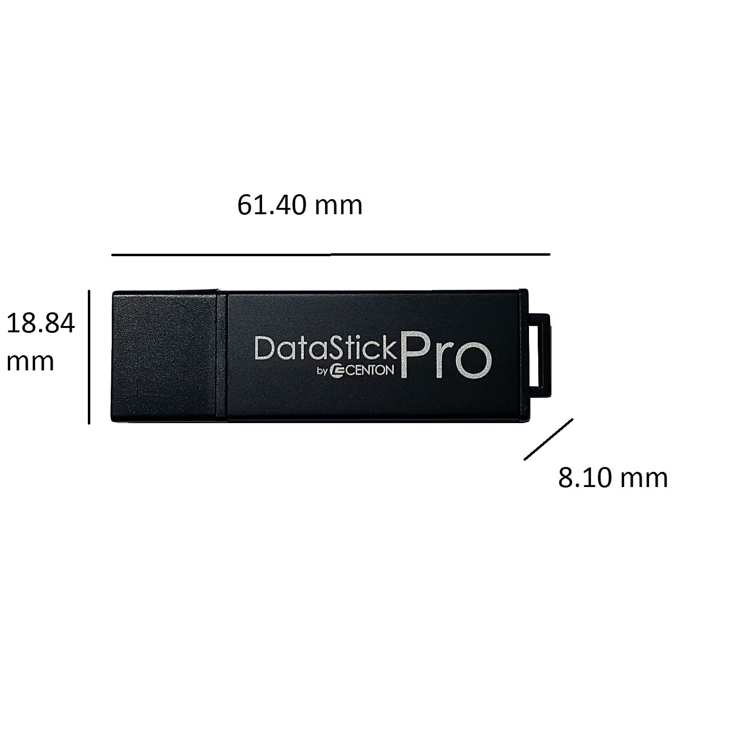 Centon MP Valuepack 4GB USB 2.0 Type A Flash Drive Gray 25/Pack (S1U2P14G25PK) S1-U2P1-4G25PK