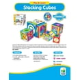 thumbnail image 5 of Learning Journey International LLC Play & Learn - Cubos apilables - STEM Juguetes y regalos para niños y niñas de 12 meses en adelante - Juguete de aprendizaje para el desarrollo mental, Multi (100257, 5 of 5